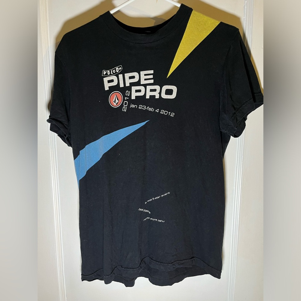 2012 volcom pipe pro aop shirt